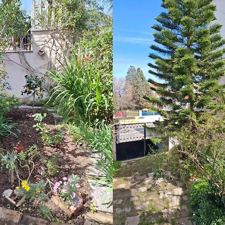 House With The Terrace And The Garden Apartmán
